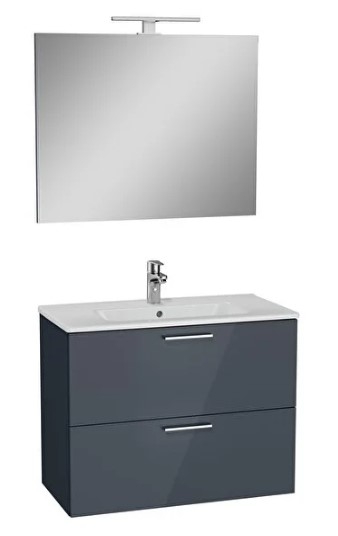 Mia%2080cm%20Banyo%20&%20Lavabo%20Dolabı%20Seti%20Ledli