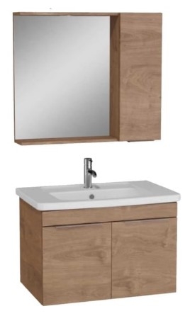 Quadrum%2080cm%20Banyo%20&%20Lavabo%20Dolabı%20Seti